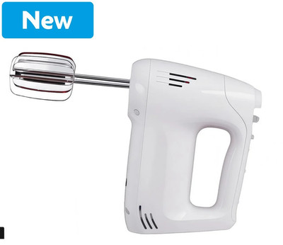 Muskatnuss Handmixer 5 Geschwindigkeitsstufen plus Turbo inkl. Stahlrührbesen Knethaken Neu