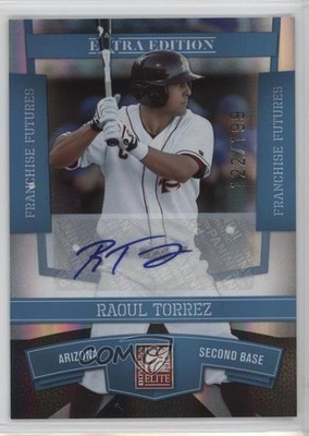 2010 Donruss Elite Extra Edition 122/199 Raoul Torrez #43 Auto 0ju