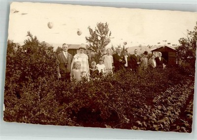 38104593 - Visitor to a decorated allotment lantern