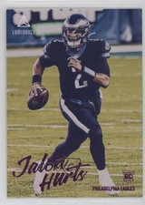 2020 Panini Chronicles Luminance Update Rookies Pink Jalen Hurts #210 18t1