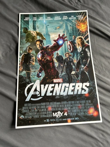 Marvel The Avengers Movie Poster 11 x 17