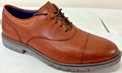 Cole Haan Grand 360 Brown Leather Cap Toe Oxfords 9.5M Waterproof Cole Haan OriginalGrand CitySpectre Captoe Oxford Men main image 3