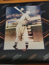 Lou Boudreau Signed Auto 8x10 Photo Cleveland Indians MLB Baseball HOF DFB1