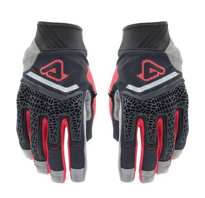 ACERBIS CE PRO ENDURO Approved Motocross Gloves Black Red