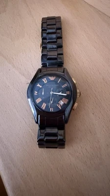 Montre Homme Emporio Armani Ceramica AR1410 - Photo 1/4
