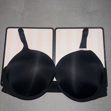 Victoria  s Secret 36C Miraculous Plunge Bombshell Add 2 Cups Super Push Up Bra