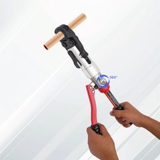 Hydraulic Pipe Crimper Pipe Press Crimping Tool Copper Tube Crimping Tool 1/2-1"