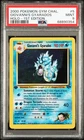 2000 Pokemon Gym Challenge Giovanni's Gyarados #5 MINT PSA 9 Holo-1st Edition