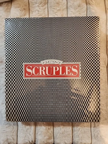Milton Bradley Scruples Card Game - Vintage Board Games 1986 NEW SEALED