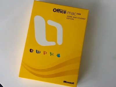 Microsoft Office Mac 2008 Home & Student | Original DVD + Key | DE