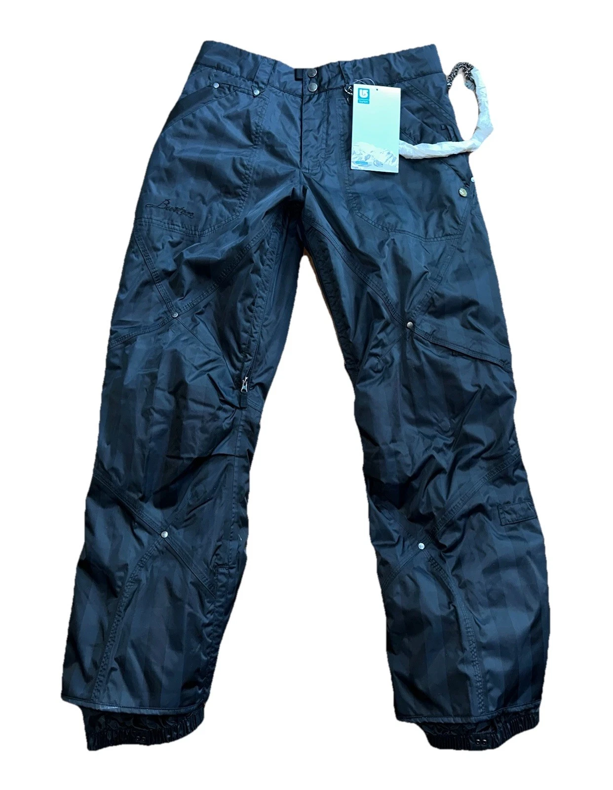 NWT Burton Cruiser Insulated Ski/Snow Pants - Black Striped - Women's M