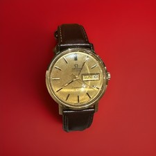 Vintage Omega Seamaster De Ville Solid Gold W...