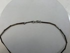 Native American Sterling Silver MOP Fan Necklace W/Matching Earrings 17 3/4” — photo 4