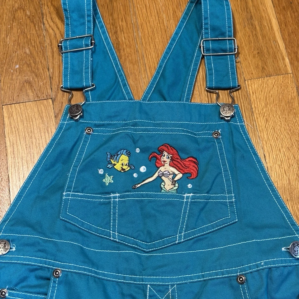 Mono bordado Disney La Sirenita 1990 vintage RARO niñas (10/12) Foto 2 de 4