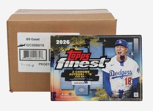 2026 TOPPS FINEST BASEBALL FACTORY SEALED 8 BOX HOBBY CASE MLB
