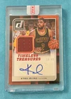 2015-16 Donruss KYRIE IRVING Timeless Treasures Jersey/Auto #’d 16/49 Cavaliers