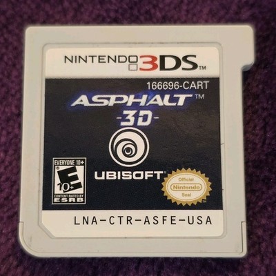 Asphalt 3D Nintendo 3DS Tested Working, See Photos ~ Game Only