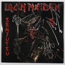 Iron Maiden JSA Autograph Signed Senjutsu Album Vinyl Record Bruce Dickinson Iron Maiden JSA Autograph Signed Senjutsu Album Vinyl Record Bruce Dickinson