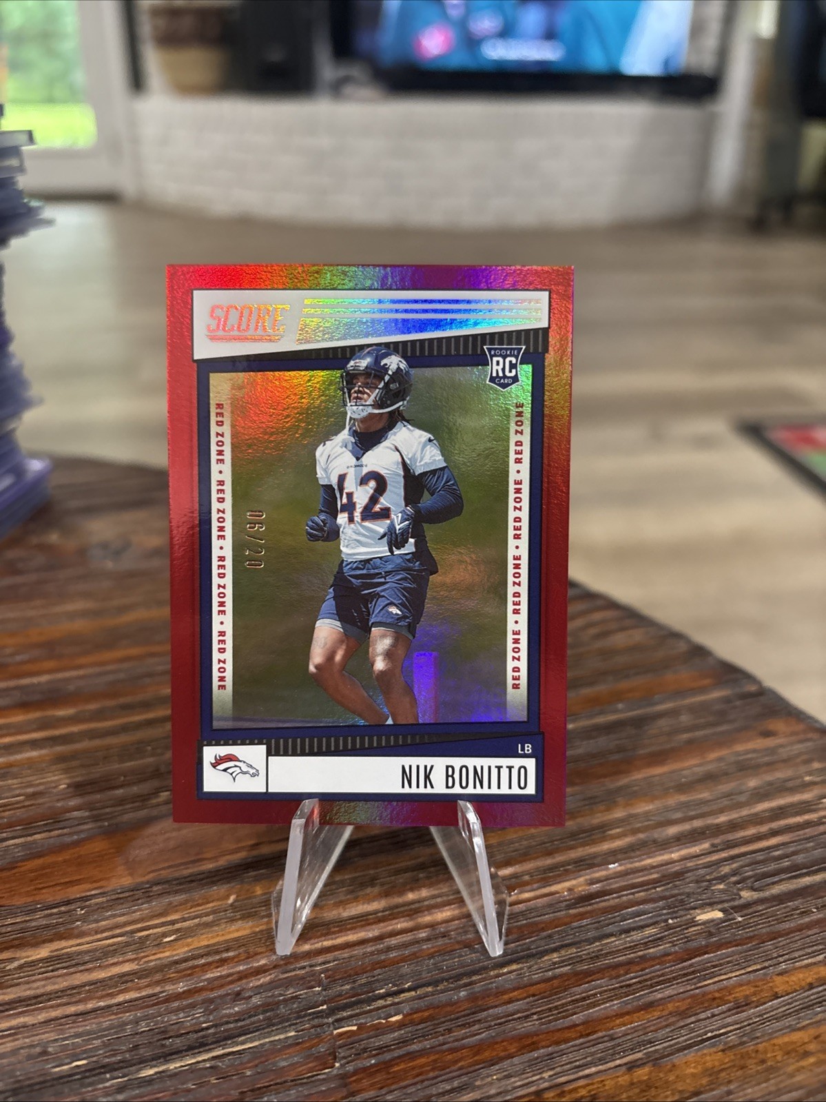 Nik Bonitto Panini Score #317 Gold Zone