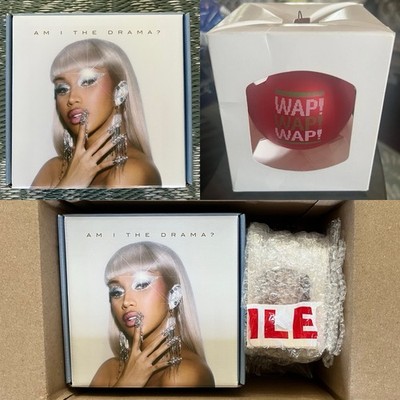 CARDI B  AITD  BOX SET (ONLY) + WAP XMAS DEC. (See Photos + Desc.)
