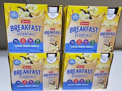 Carnation Breakfast Essentials Grab & Go French Vanilla 24 Pack 8oz