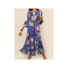 Rixo Lori Maxi Dress Size US 14