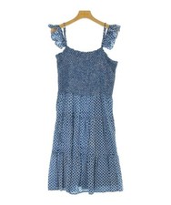 TORY BURCH Shirt Dresses NavyxBlue(Patterned) XL 2200681551077