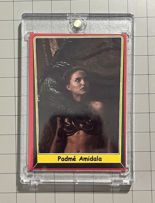 Padme Amidala Slave To Jabba The Hutt Custom Trading Card ROTJ