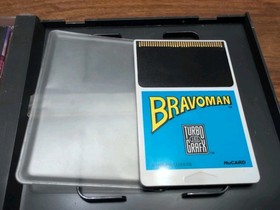 Bravoman (TurboGrafx-16, 1990) CIB Complete Hu-Card Manual Case Tested VGC