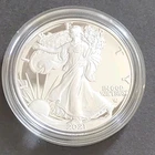 2021-S American Silver Eagle 1 oz Silver Proof Coin w/COA & OGP