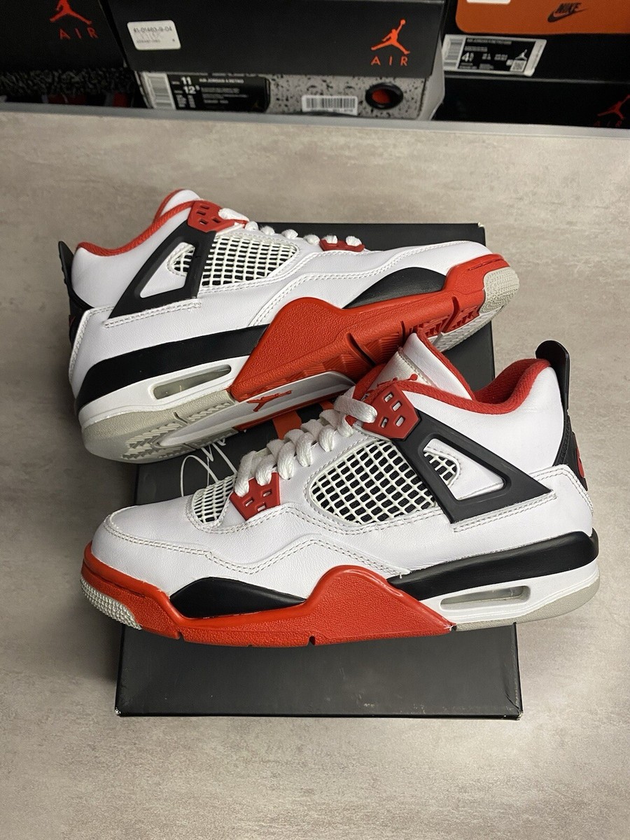 jordan 4 white orange black