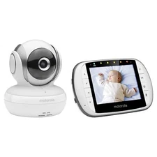 Motorola MBP-33XL Baby Monitor with Color LCD Microphone Night Vision, Room Temp