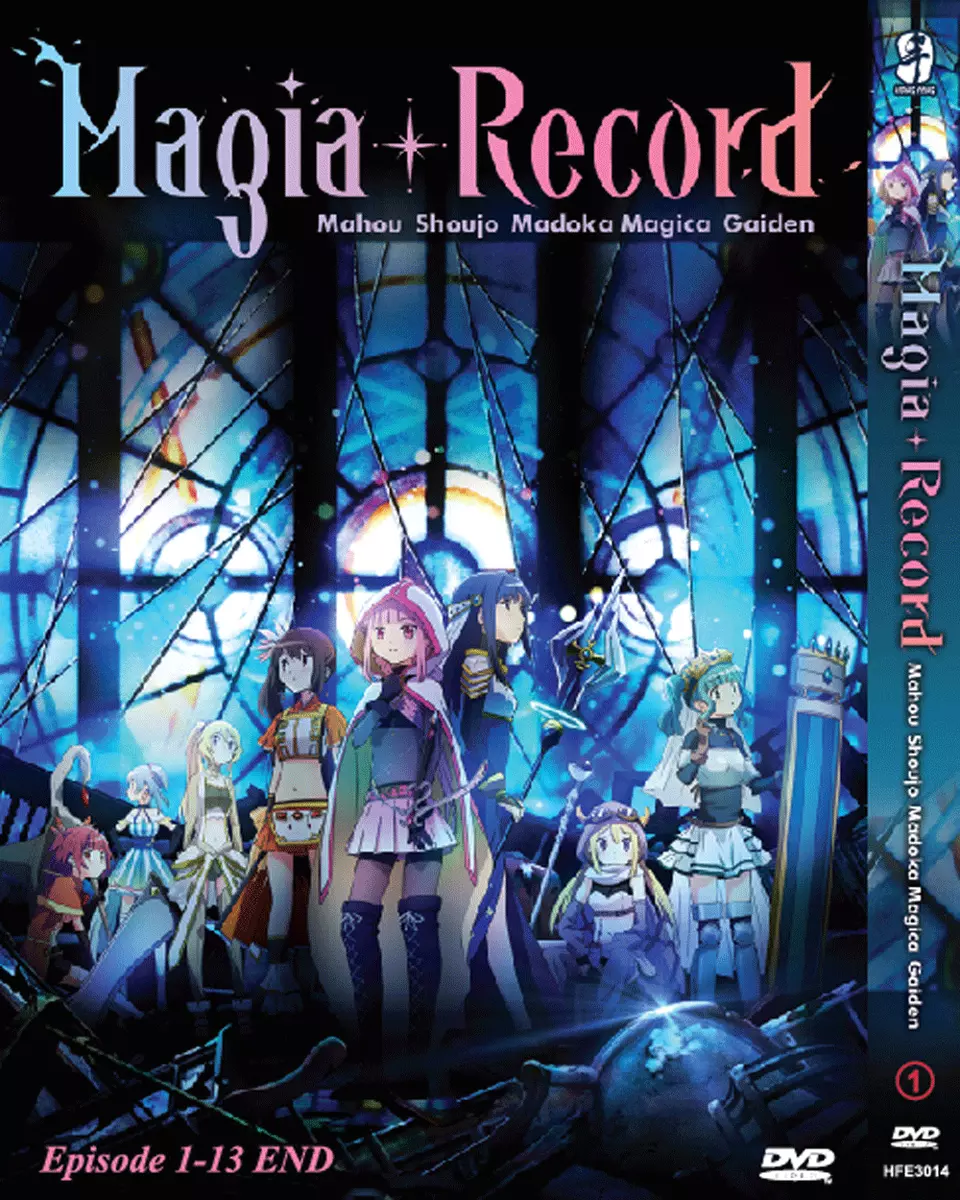 DVD ANIME MAGIA RECORD: MAHOU SHOUJO MADOKA MAGICA GAIDEN Vol.1-13 End Reg  All