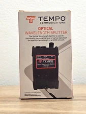 Tempo Communications OWS202 55500165 Optical Wavelength Splitter SC/APC - NEW