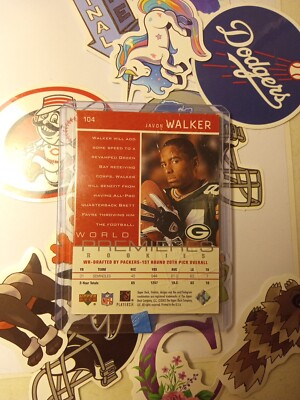 2002 Upper Deck Ovation World Premieres /1985 Javon Walker #104