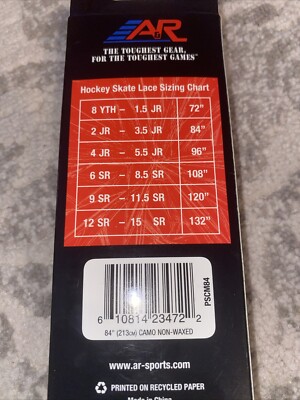 AR Pro Stock Laces - Non Waxed 84” | eBay