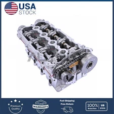 Engine Cylinder Head & Valves & Camshaft & Bolts For Audi A4 A6 VW Golf Passat