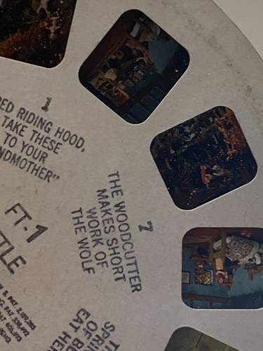 VTG View Master Reel FT-1 Little Red Riding Hood - Picture 8 of 9