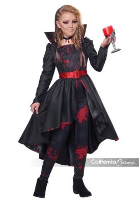 California Costumes Bad Blood Vampire Dress Childrens Halloween Costume 3020-057