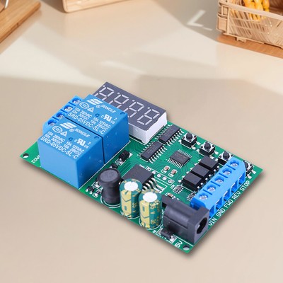 DC 5-24V AC DC Motor Reversible Controller Driver Board Cycle Delay Relay Module