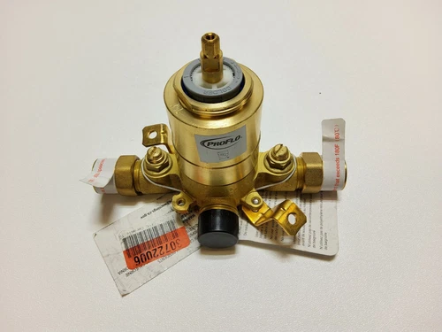 New PROFLO PF4001PLS Pressure Balanced PEX Ceramic Tub and Shower Valve - Picture 8 of 9