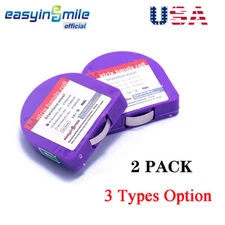 3m/Roll Dental Matrice/Matrix Bands Stainless Steel Teeth Restoration 2 PACKS