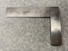 STARRETT No. 20 Hardened Steel Square 4-1/2" Made in USA