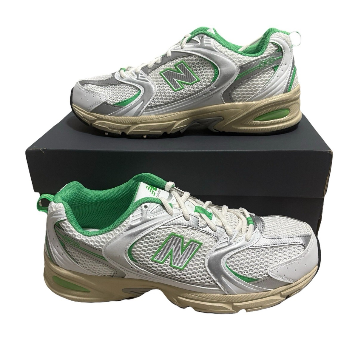 Maro530 MR530EC] New Balance 530 “White Palm Leaf” Men's Running Sneakers