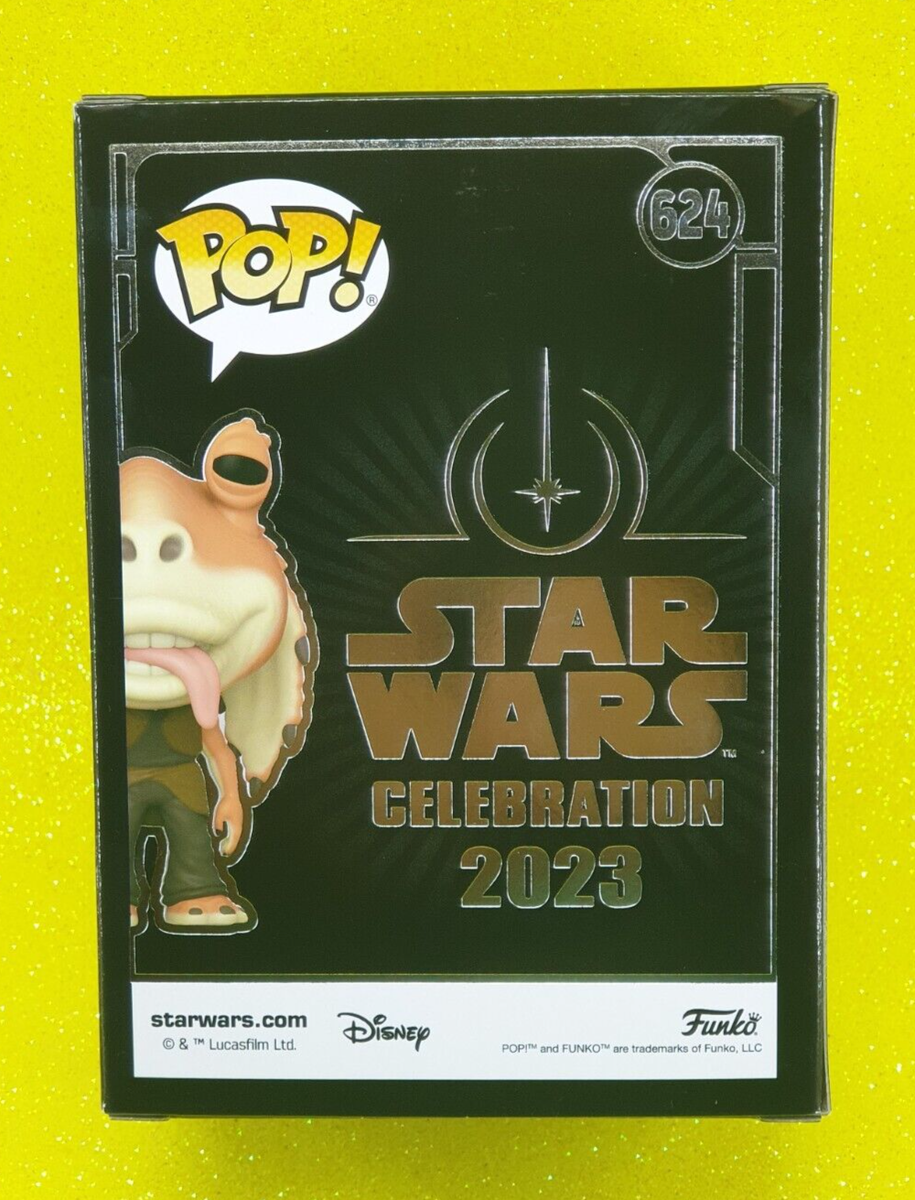 FUNKO POP STAR WARS #624 JAR JAR BINKS (2023 GALACTIC CONVENTION