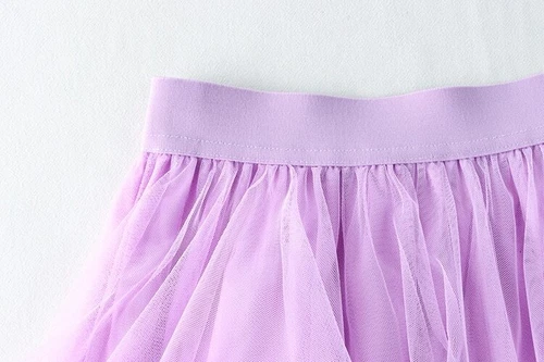 Tulle Long Dress for Women 2023 Summer Cute Irregular Mesh High Waist Maxi Skirt - Bild 15 von 33