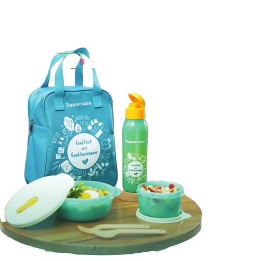 Tupperware Go Green Lunch With Bottle & Bag Christmas Specia