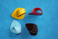 Herco Flat Thumb Pick, Extra Heavy Assorted Colors, Set of 4, HE114