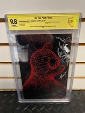 Do You Pooh? Signed & Remarked by Marat Mychaels Foil AP9 Graded CBCS 9.8