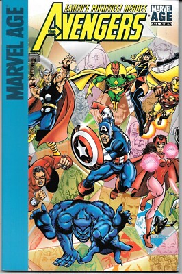 MARVEL AGE THE AVENGERS EARTH'S MIGHTIEST HEROES GRAOHIC NOVEL (NM